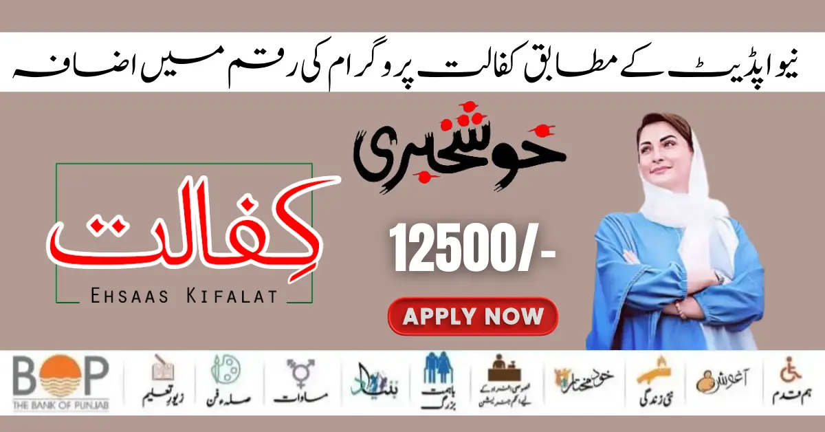 Benazir Kafalat 8171 New Payment 12500 Start April 2024 
