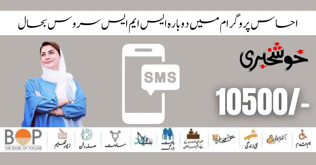 Ehsaas Program 8171 New SMS Service Registration for Eligible Family