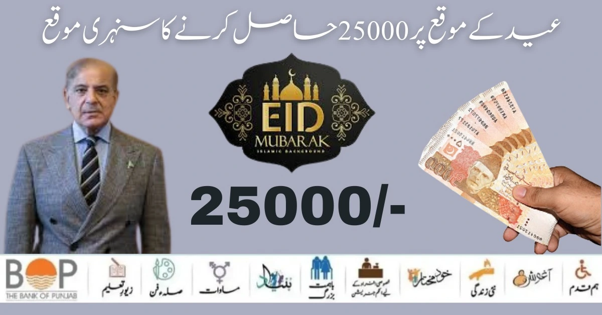 Prime Minister 25000 Eid UL Fiter Program April 2024 