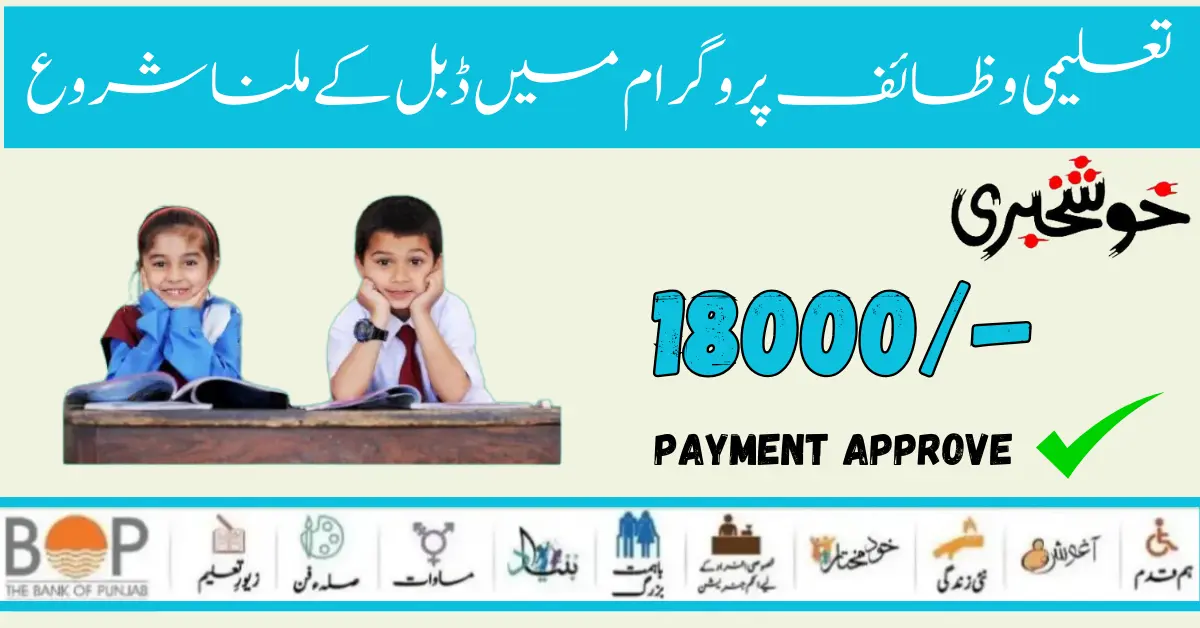 New Registration Strat Online & SMS 8171 Benazir Taleemi Wazaif Program 