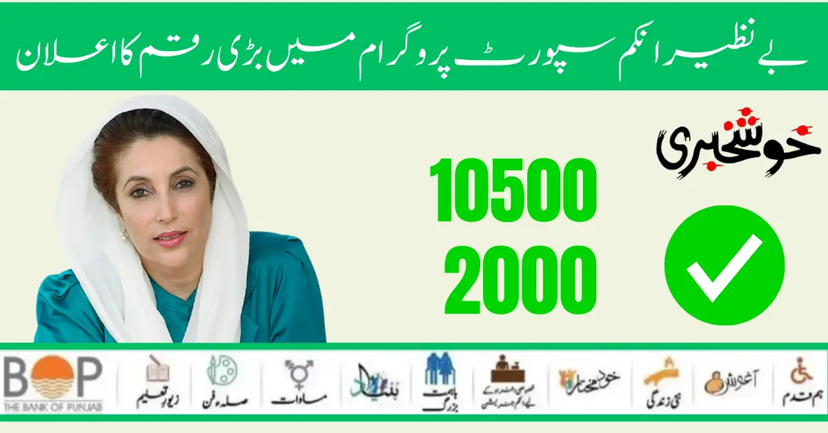 Benazir Income Support Programme New Method Online Registration Start 2024