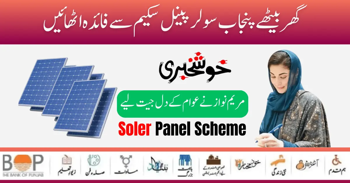 Who Are Eligible Persons Punjab 50000 Solar Panel Scheme