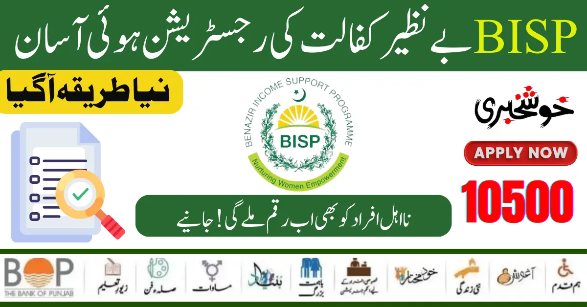 BISP 8171 Online Apply Through Portal For Ineligible Families 